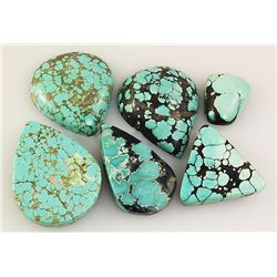Natural Turquoise 168.08ctw Loose Small Gemstone Lot of