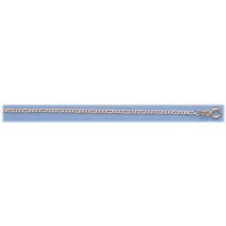 GENUINE 16\  14K ITALIAN GOLD RHOD FIGARO CHAIN 4.2 gra