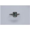 Image 1 : 9.50 CTW CALZEDONIA RING .925 STERLING SILVER