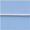 Image 2 : Genuine 16" 14k  Gold-Yellow  1.3mm DC Snake Chain 5.8g