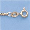 Image 1 : Genuine 16" 14k  Gold-Yellow 1.5mm 8 Sided Box Chain
