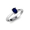 Image 1 : Genuine 2.20 ctw Sapphire Ring 14k W/Y Gold