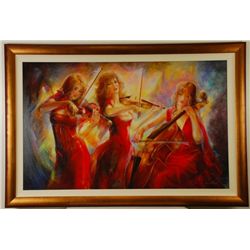Lena Sotskova  Concert  Hand Signed
