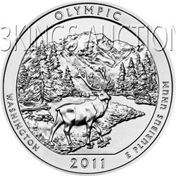 2011 Silver 5oz. Olympic ATB