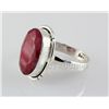 Image 2 : RUBY CORRUNDUM 21.93CTW STERLING SILVER RING