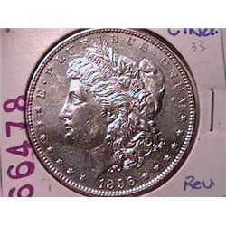 1896 Morgan Dollar AU55