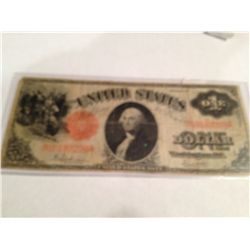 1917 United States Legal Tender $1 Large Size Note