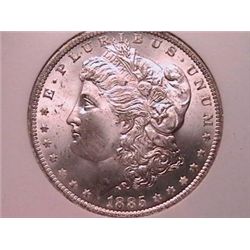 1885-O Morgan Dollar Gem MS65 NGC