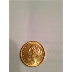 1897 $10 GOLD LIBERTY XF