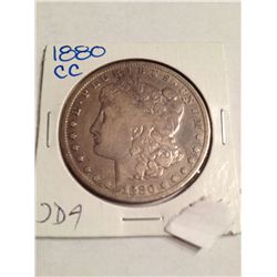 1880-CC Morgan Dollar