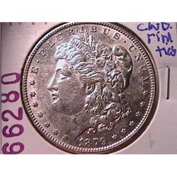 1879 Morgan Dollar AU50