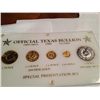 Image 1 : 1986 RARE OFFICIAL TEXAS BULLION SET, 1.85 OZ GOLD, 1 OZ SILVER