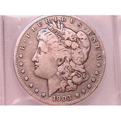 1903-S Morgan Dollar F12 ICG