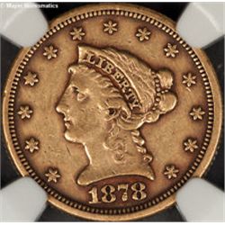 1878 $2 1/2 GOLD LIBERTY