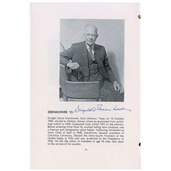 Dwight D. Eisenhower and the West Point Society