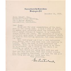 Supreme Court: George Sutherland