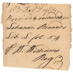Declaration of Independence: William Williams