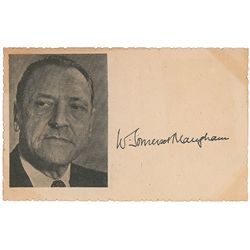 W. Somerset Maugham