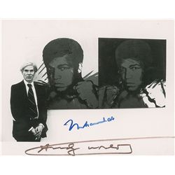 Andy Warhol and Muhammad Ali