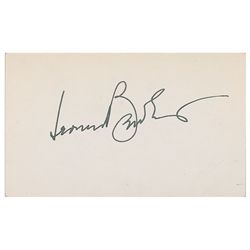 Leonard Bernstein