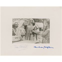 Audrey Hepburn and Peggy Ashcroft