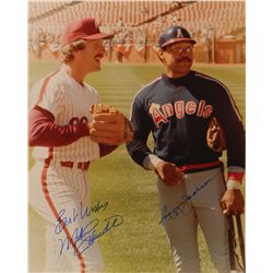 Reggie Jackson and Mike Schmidt