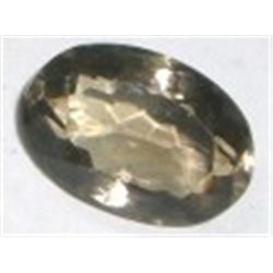 20.35 CARAT *HUGE* SMOKY TOPAZ *OVAL CUT/POLISHED & FACETED*!! GEMSTONE CAME OUT OF SAFE!!