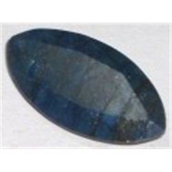 26.70 CARAT *HUGE* LARGE BLUE SAPPHIRE *TAPERED LONG OVAL SHAPE*!!