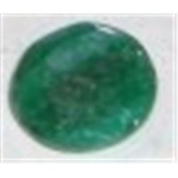3.80 CARAT LARGE EMERALD *ROUND CUT/FACETED & POLISHED*!!