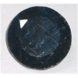 52.15 CARAT *HUGE* LARGE BLUE SAPPHIRE *ROUND CUT/FEACETED & POLISHED*!! GEMSTONE CAME OUT OF SAFE!!