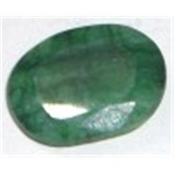 18.40 CARAT *HUGE* LARGE EMERALD *OVAL CUT/FEACETED & POLISHED*!! GEMSTONE CAME OUT OF SAFE!!