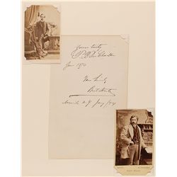 Bret Harte and Paul B. du Chaillu