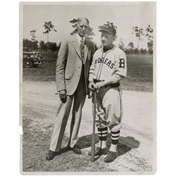 Connie Mack and Casey Stengel