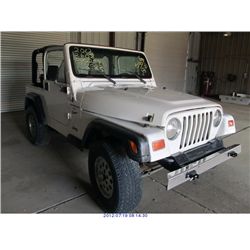 1999 - JEEP WRANGLER