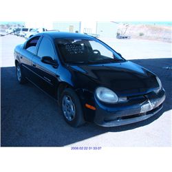 2001 - DODGE NEON
