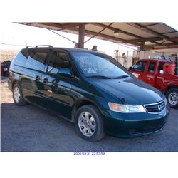 2002 - HONDA ODYSSEY