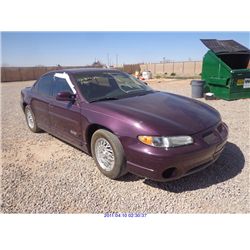 1997 - PONTIAC GRAND PRIX  //RESTORE SALVAGE TITLE