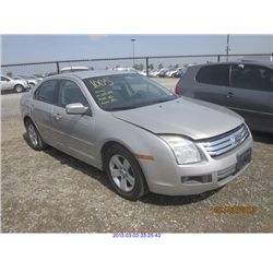 2007 - FORD FUSION//EXPORT ONLY