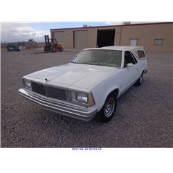 1980 - CHEVROLET EL CAMINO