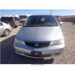 2001 - HONDA ODYSSEY// RESTORED SALVAGE TITLE