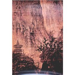 Buddhist temple in the mountains