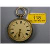 Image 1 : A silver pair cased open face verge pocket watch, white enamel dial,  sun motif as 12, then AMIC