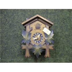 A small Black Forest cuckoo clock.