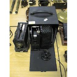 Kodascope Model C Cine projector and resistor.