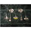 Image 1 : Five Victorian silver fiddle pattern sauce ladles, London, various  dates, 9.5ozs.