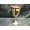 Image 1 : A George V silver trophy cup, the ovoid bowl on a gadroon knopped  stem and swept circular foot w