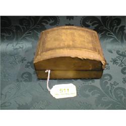 A set of 6 EPNS matching napkin rings numbered 1 to 6, in fitted  case.