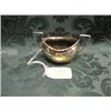 Image 1 : A Victorian silver salt by James Dixon & Sons, boat shape, with 2  angulated handles, the body ch