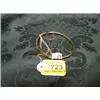 Image 1 : A Victorian yellow metal hinged bangle.
