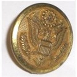VINTAGE OFFICER MILITARY EAGLE BUTTON!! BUTTON CAME OUT OF SAFE!!